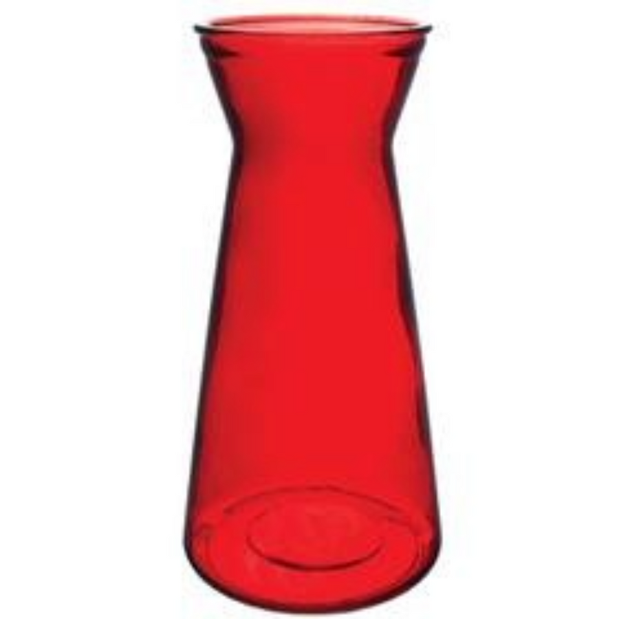 Vibe Vase 9" ruby 12cs