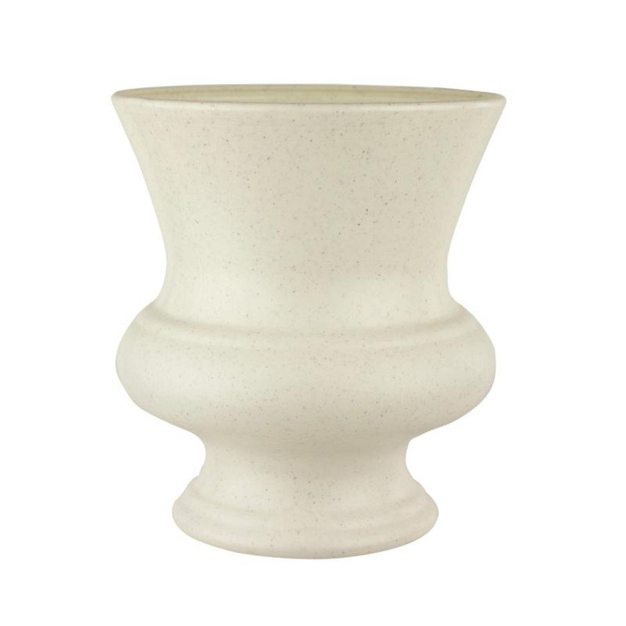 Designer Urn Ivory Sandstone 7 3/4" 12cs