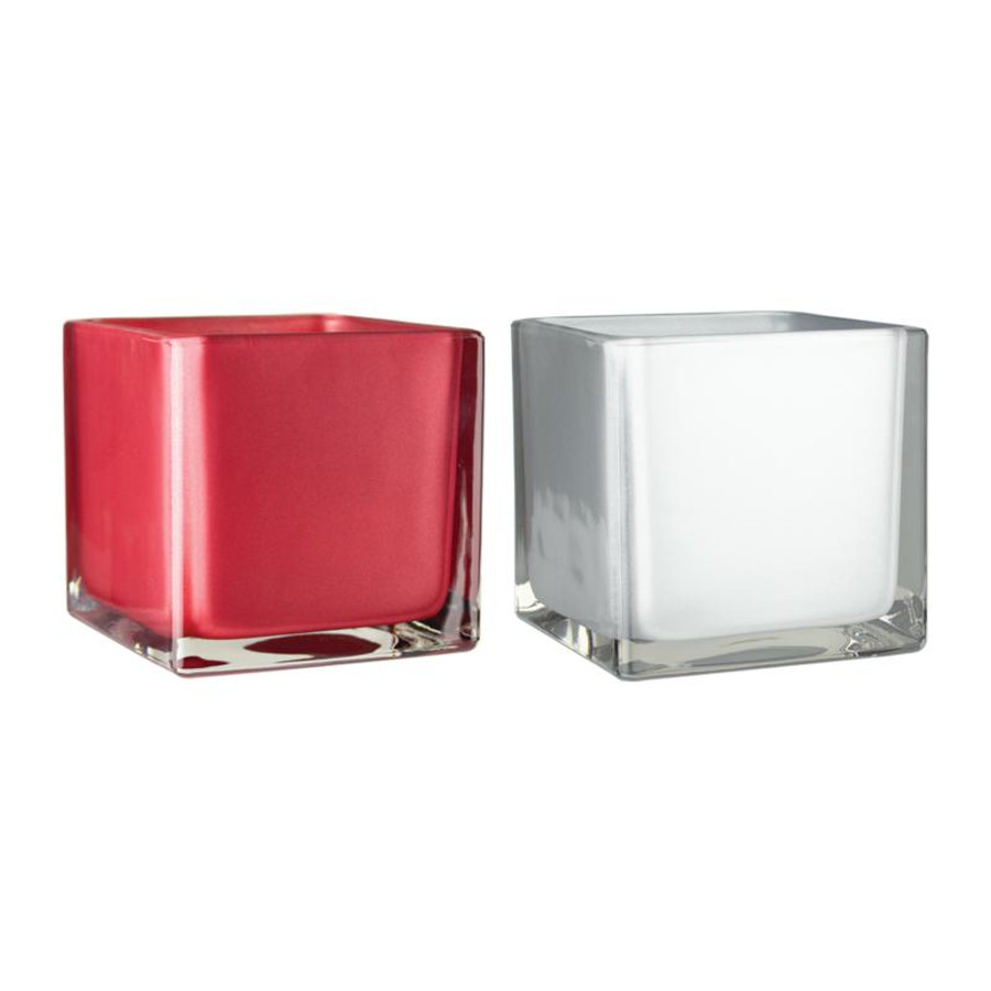 Square cube 5x5x5 peppermint a