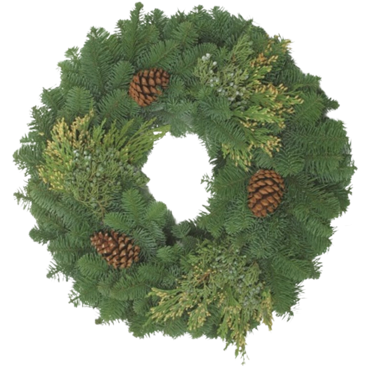 1019 Teufel mixed wreath 20/34