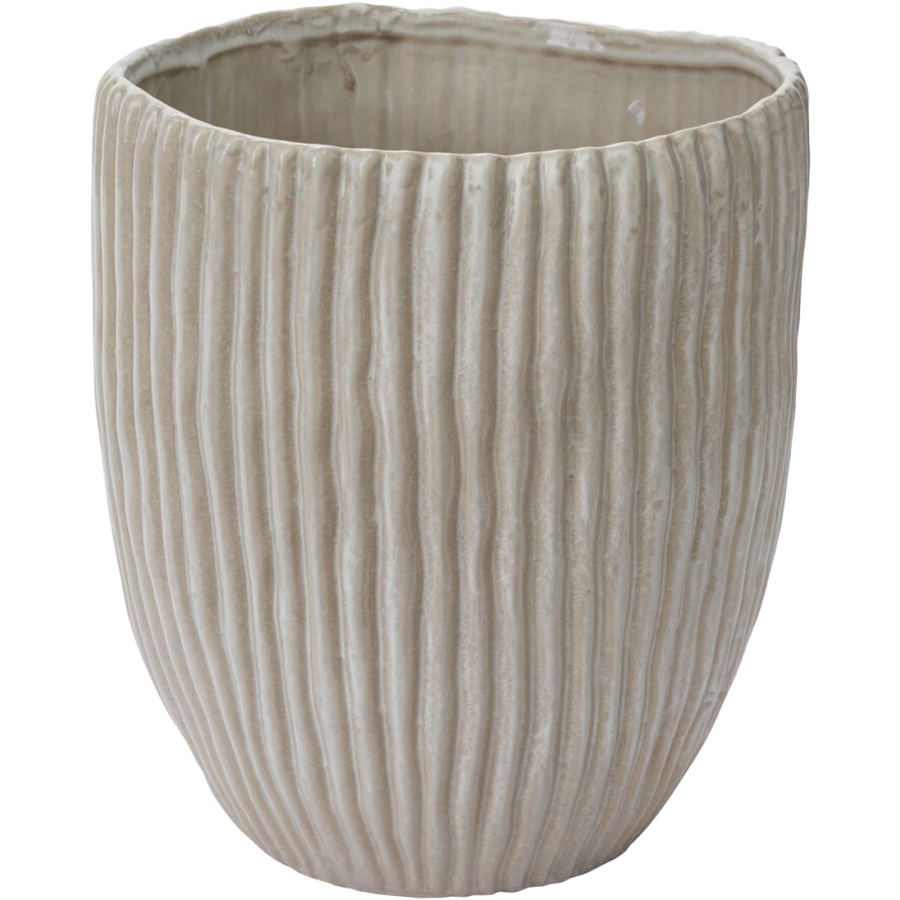 Riptide Pot 10.5"x12.25" brown