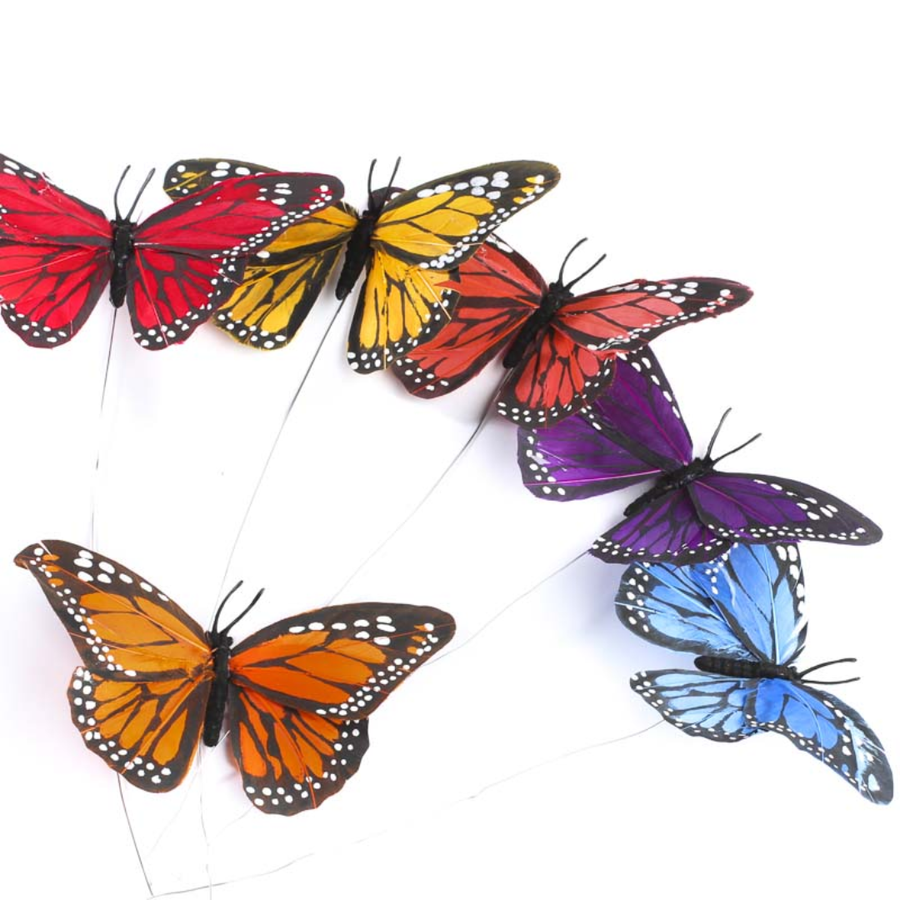 BUTTERFLY 4.75" monarch jewelt