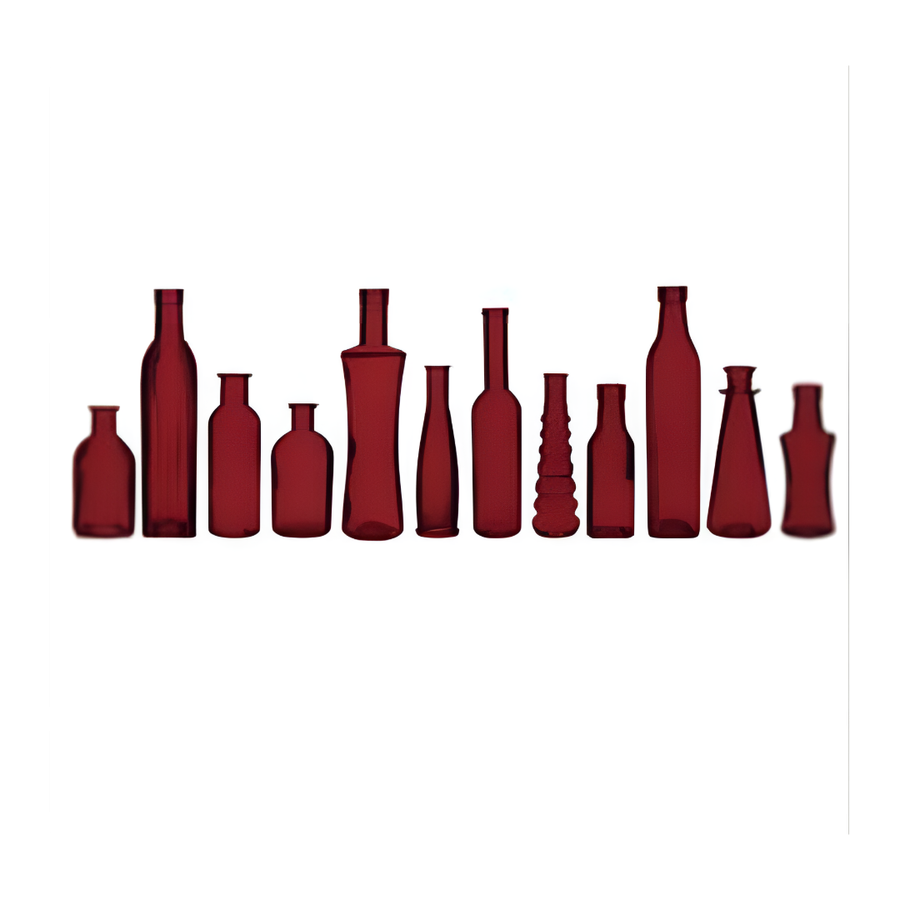 Vintage Bottle cranberry 12/cs