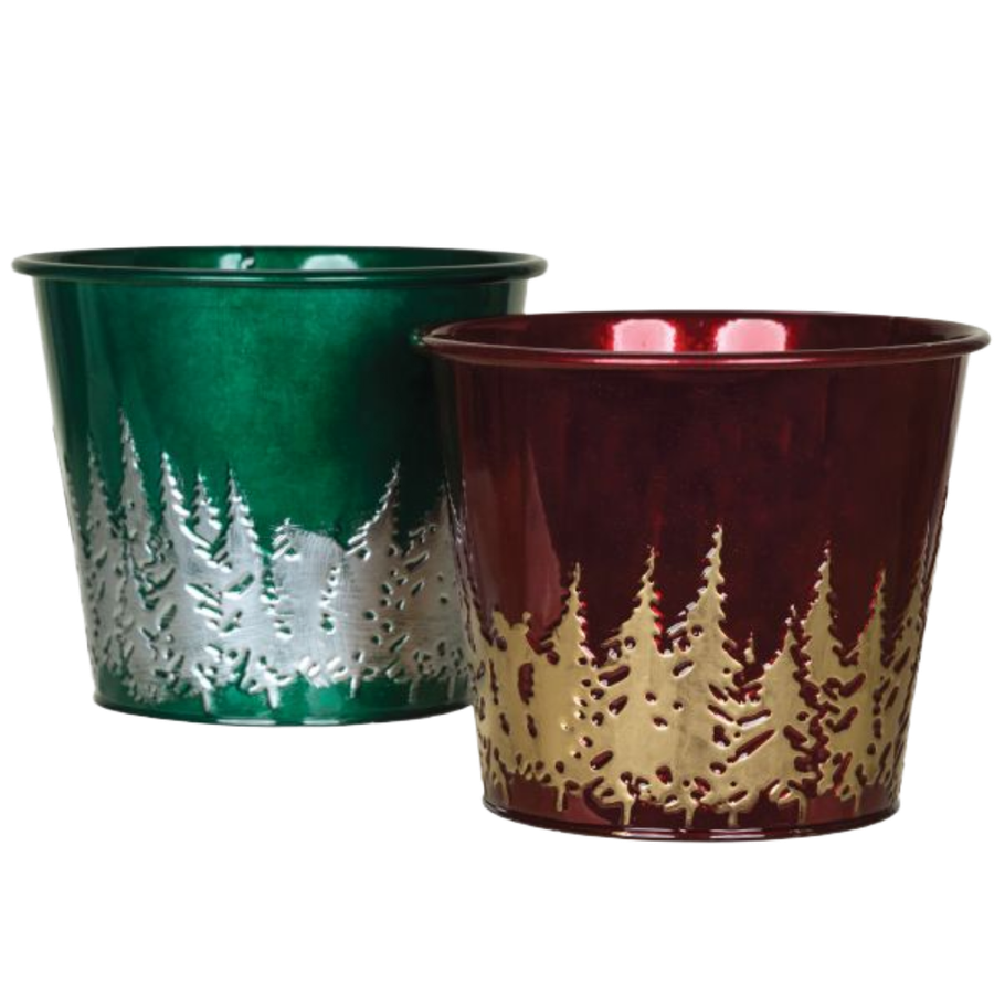 MET RND 7"x6" xmas tree (2stys