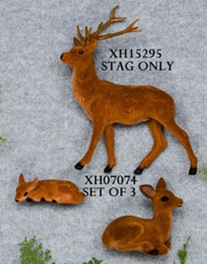 Deer Family x3 #7074