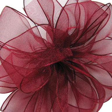 CHIF #3 CHIFFON burgandy 25 yrds.