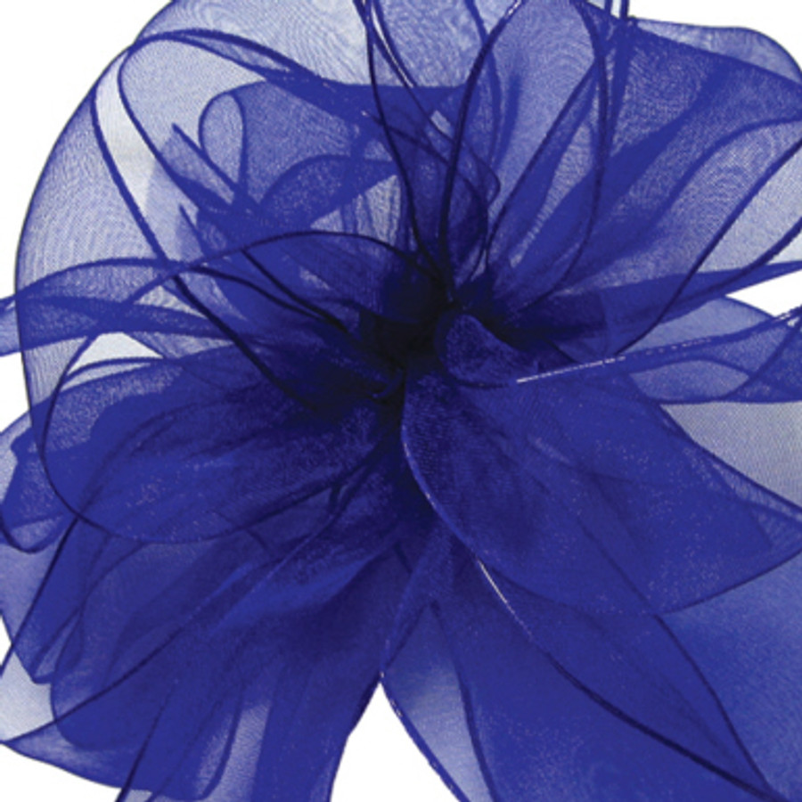 CHIF #9 CHIFFON royal blue 25 yrds.