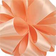 #9 DBL FACED petal peach 50 YD