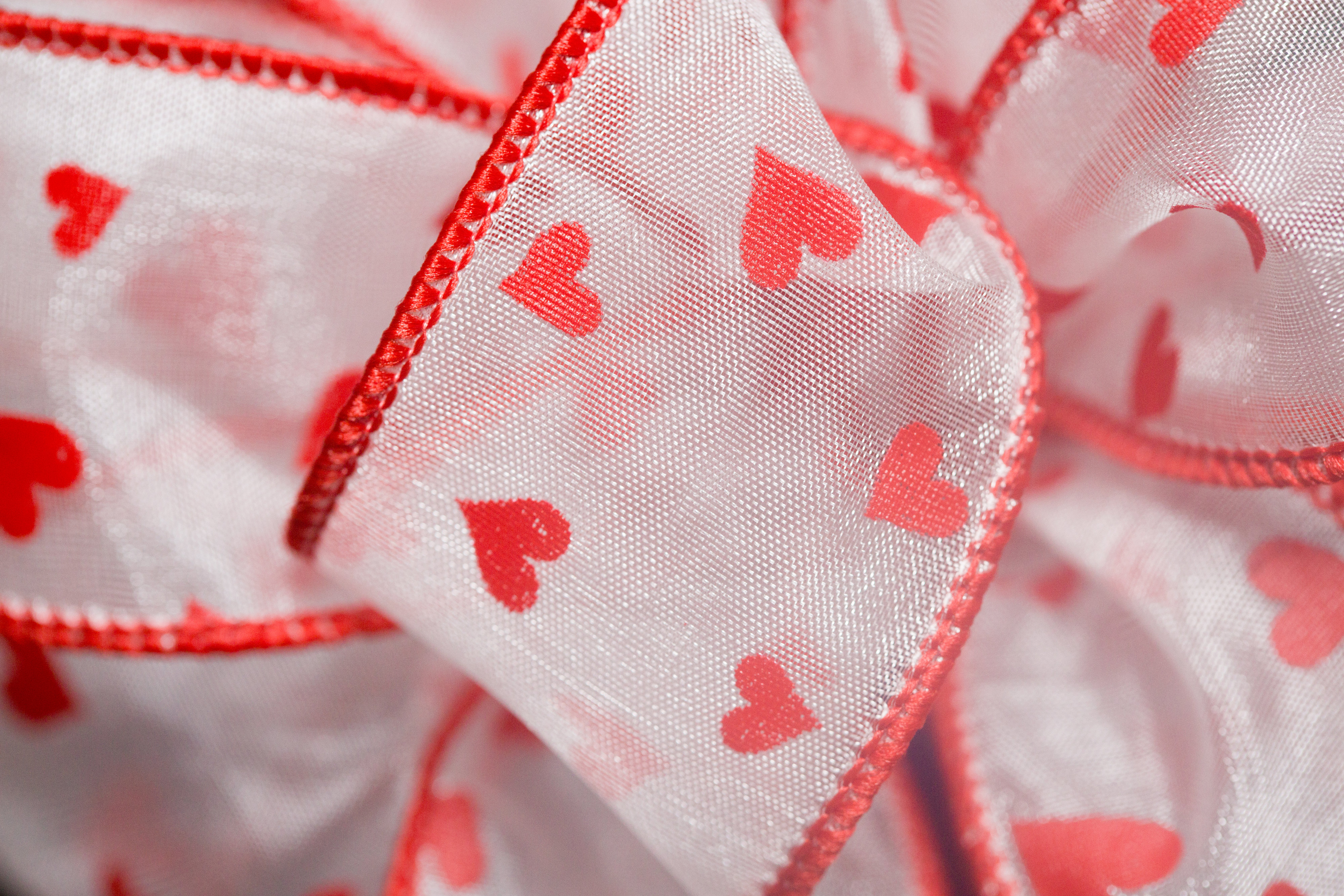 Valentine Fabric - Hearts White on Red 29970226 - 1484929012