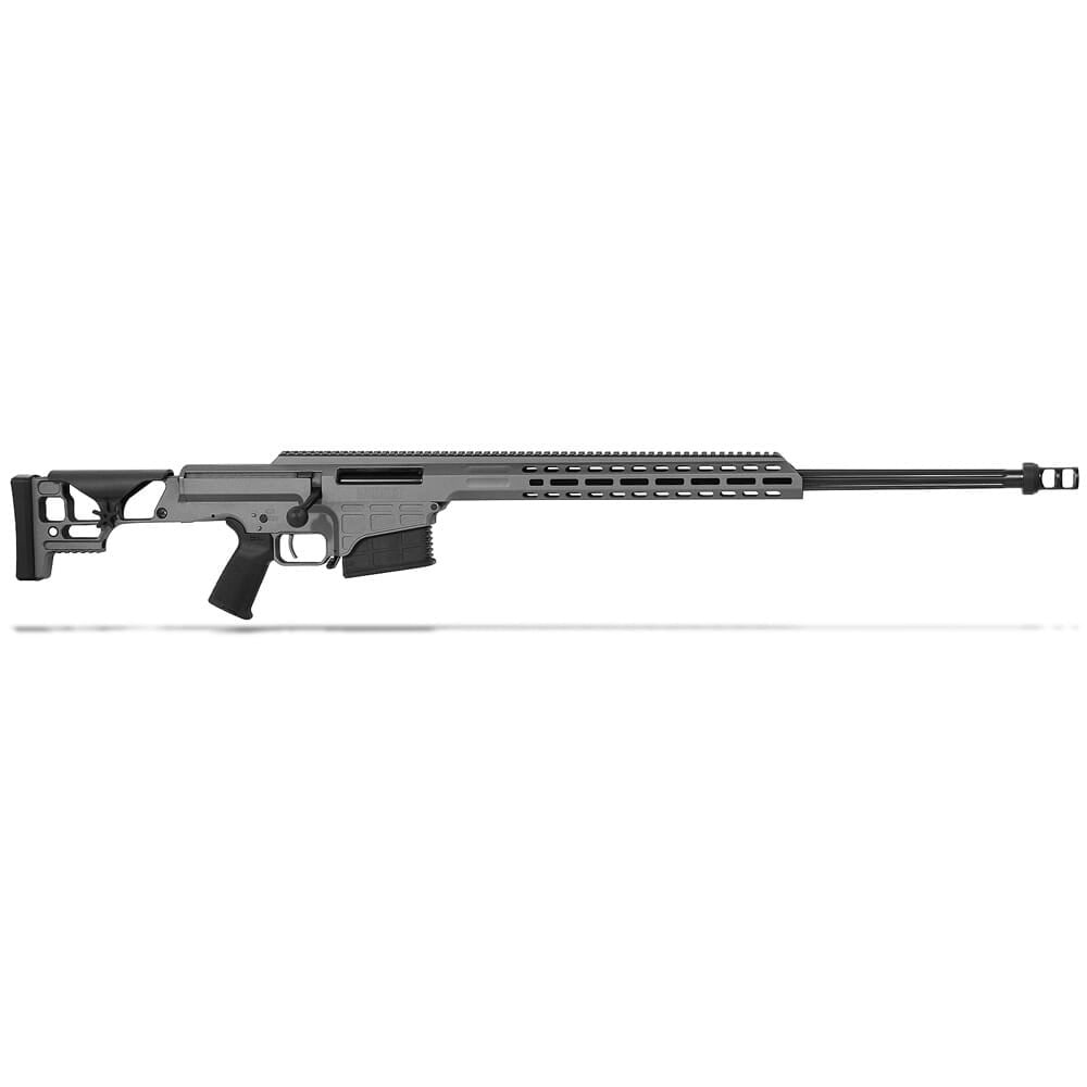 Barrett SMR MRAD Fixed Stock 300 Norma Mag Grey 26" Fluted Bbl 1:8" Rifle w/ 10 Rnd Mag, Acc. Rail, & Box w/ Custom Foam 18510