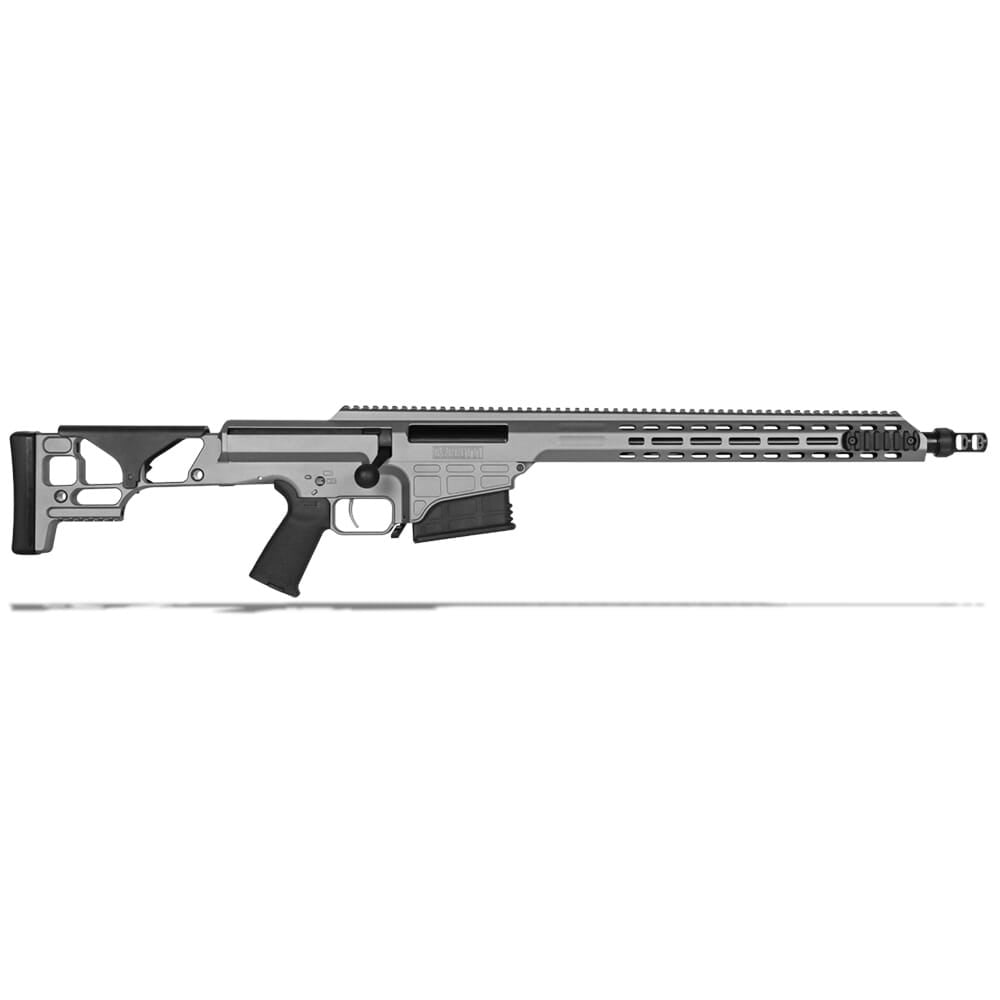 Barrett SMR MRAD Fixed Stock 308 Win Grey 17" Fluted Bbl 1:8" Rifle w/ 10 Rnd Mag, Acc. Rail, & Box w/ Custom Foam 18519