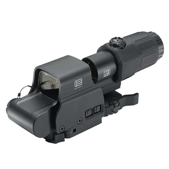EOTech Complete system includes EXPS2-0GRN HWS, G33 magnifier and (STS) switch-to-side mount HHS-GRN
