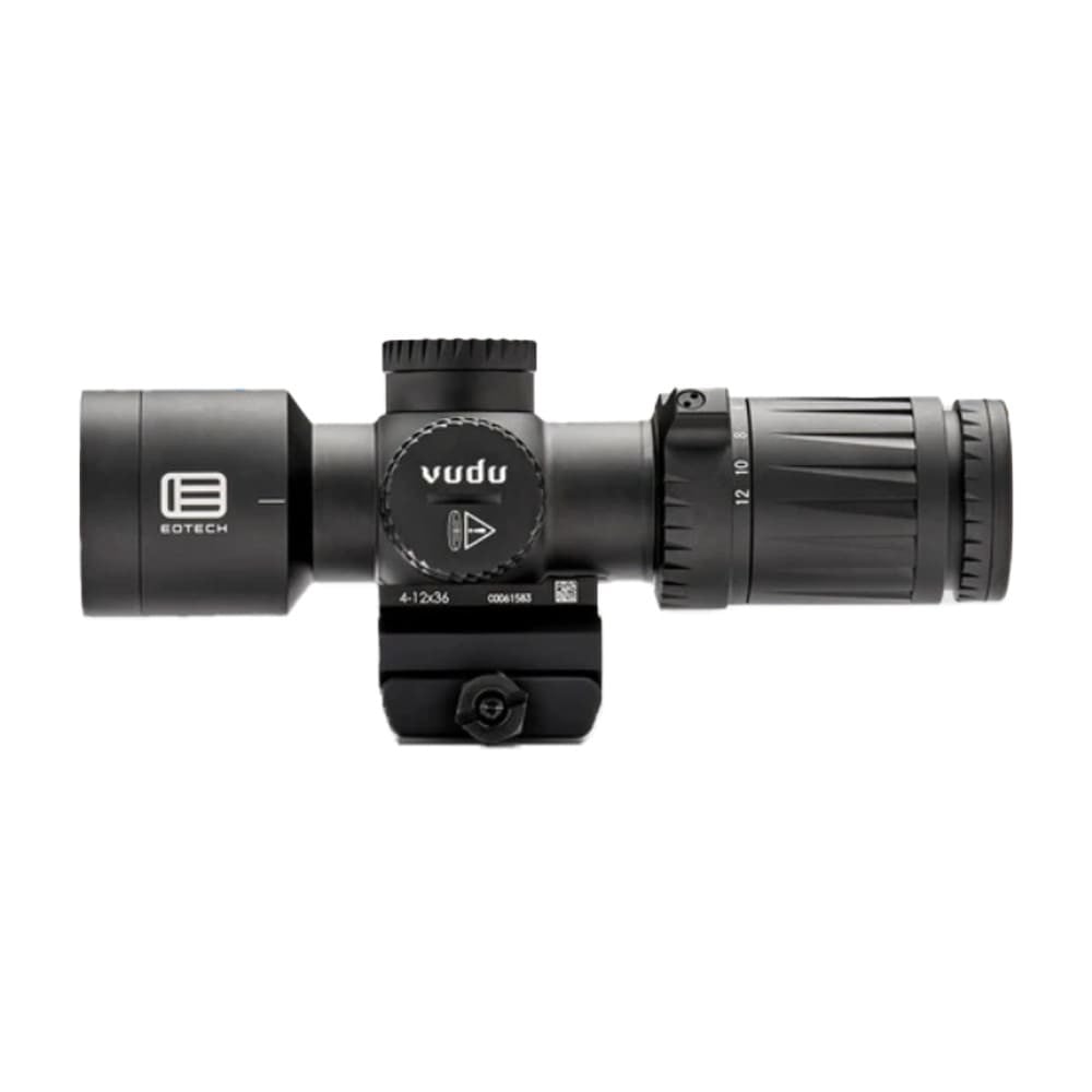 EOTech Vudu 4-12x36 FFP Ultra-Short Riflescope - MR5 Reticle (MRAD); Integrated Mount VDU4-12FFMR5