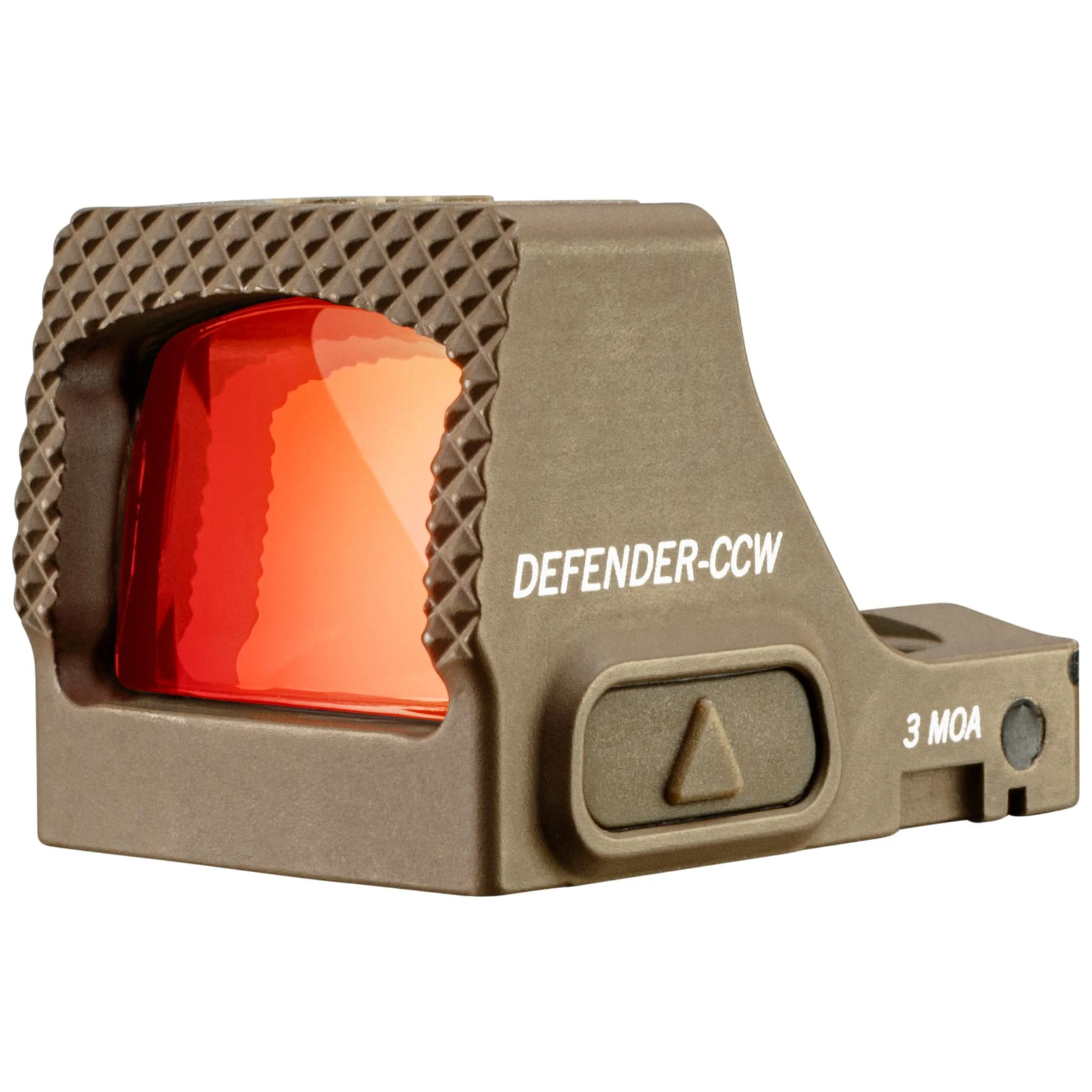 Vortex Optics Defender-CCW 3 MOA Micro Red Dot - Tan DFCCW-MRD3-T