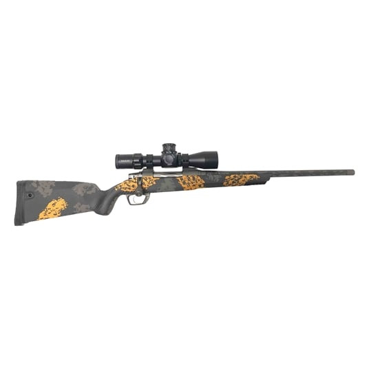 Gunwerks Clymr Rifle System.6.5PRC Carbon Orange, 20" & Kahles Scope f3056