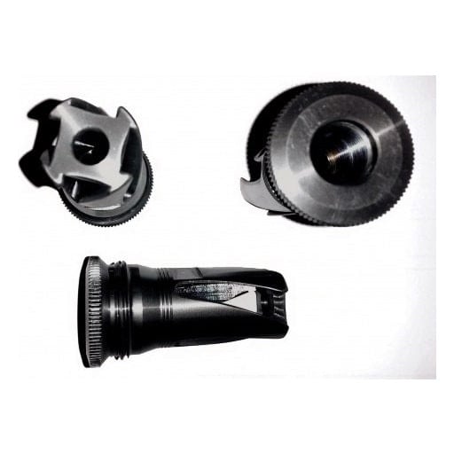 Oceania Defence Muzzle Brake 7.62 5/8-24 Ratchet Lock cyclone MB762-5-8-24