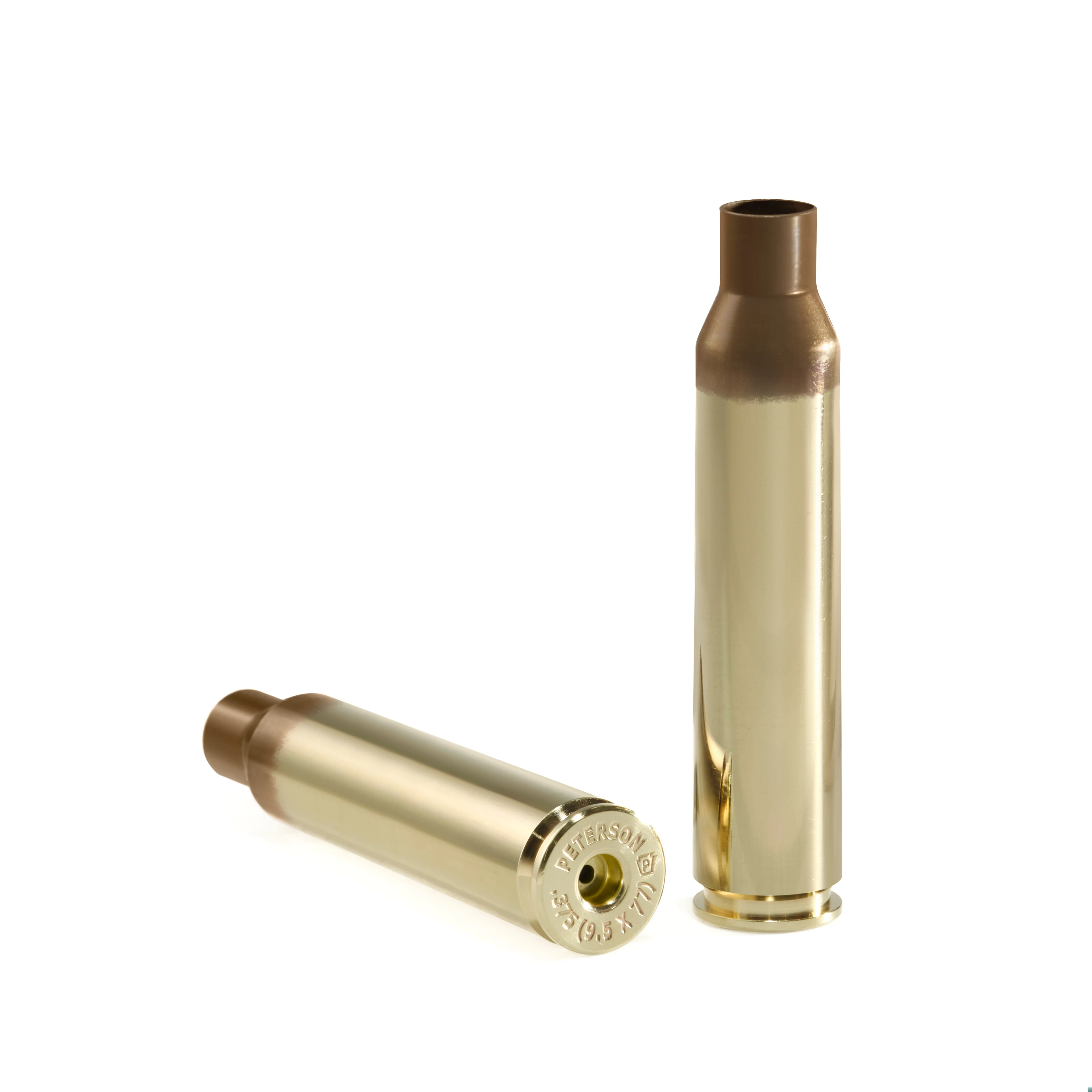 Peterson Brass Brass rifle casing .375 Cheytac. (9.5x77) Box of 50 40021-R