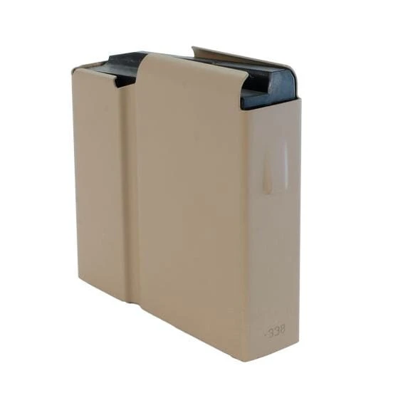 Accuracy International AX .338 Lapua Mag. CIP 10rd. Pale Brown Magazine 6434PB