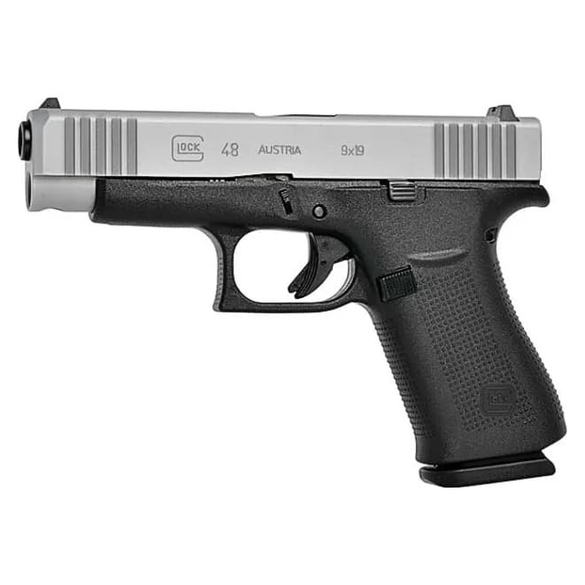 Glock G48 19mm Black G48-Silver G48-Silver