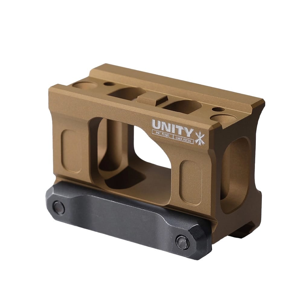 Unity Tactical FAST AEMS 2.26" Centerline Mount for Holosun AEMS , FDE FST-AEMF