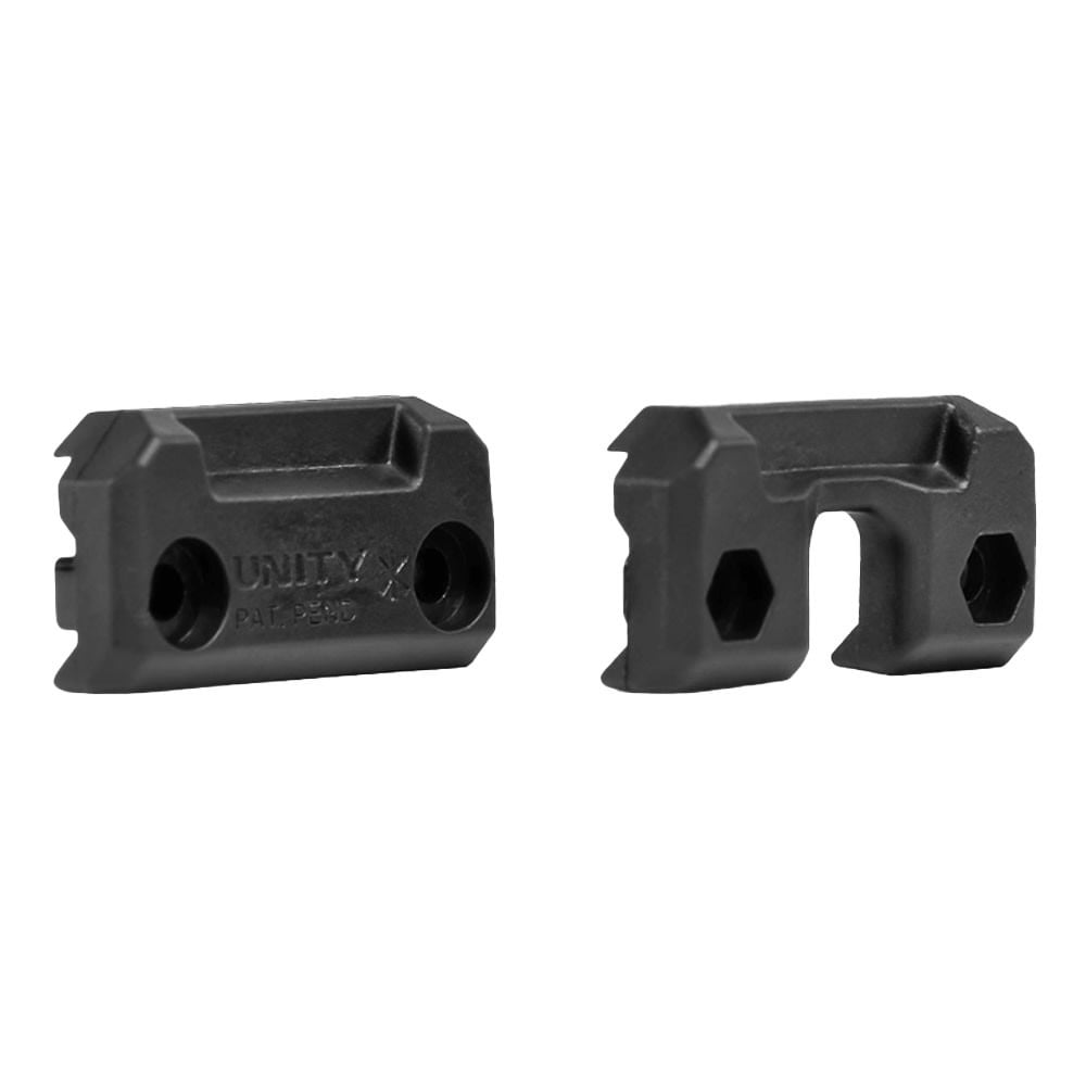 Unity Tactical ModButton Lite Guard Set for Picatinny Rail, Black MBL-GRD-BLK