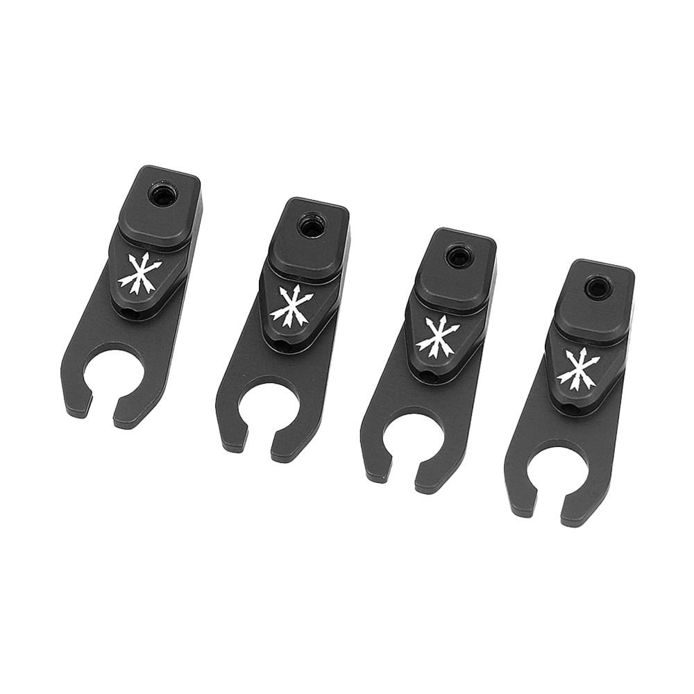 Unity Tactical Sordin Arc Rail Adapter w/ ESS Studs, Black HLM-SABB