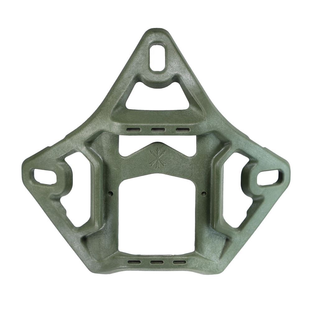 Unity Tactical SUMMIT 3-Hole NVG Shroud, Cam Green HLM-SH-UT-CG
