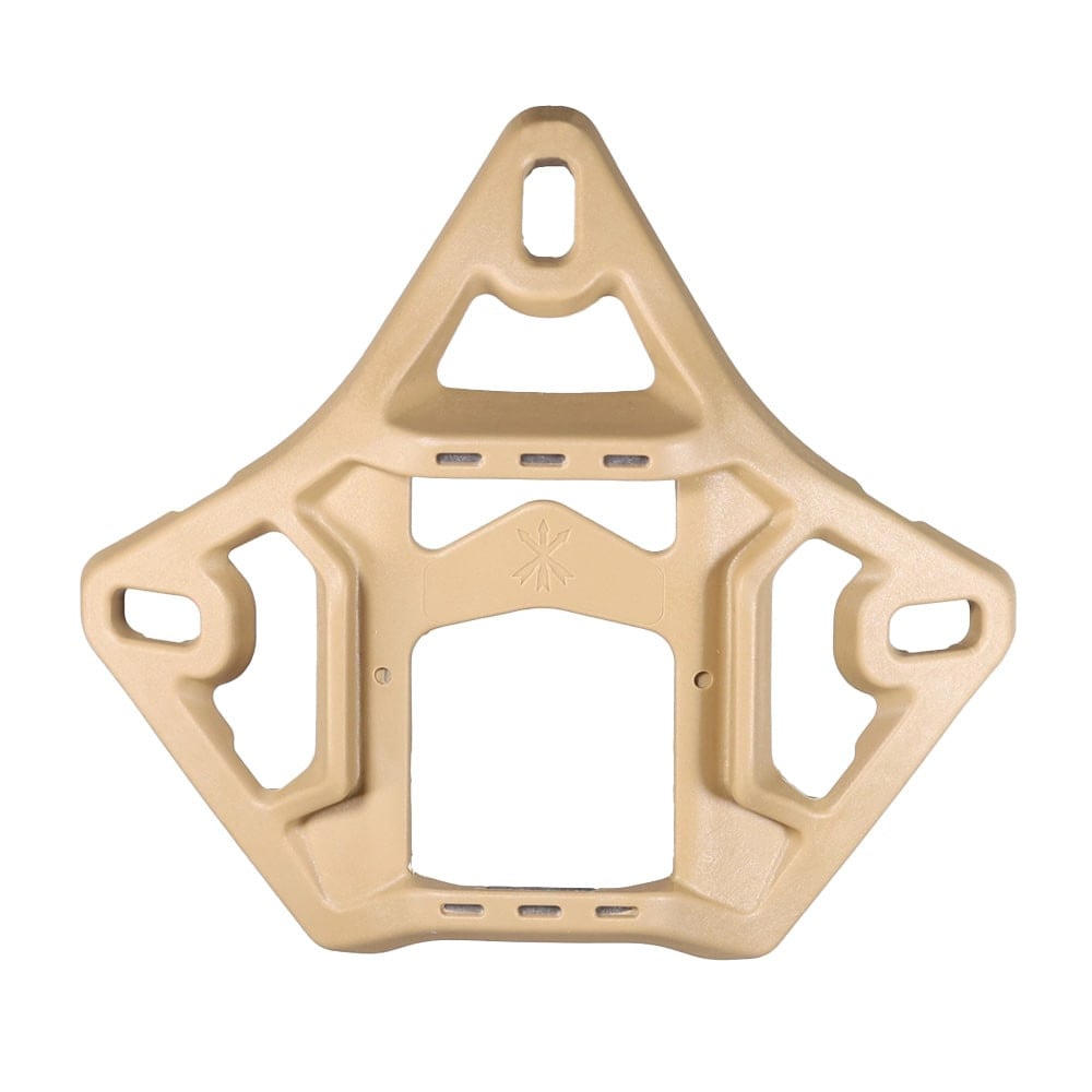 Unity Tactical SUMMIT 3-Hole NVG Shroud, Desert Tan HLM-SH-UT-TN