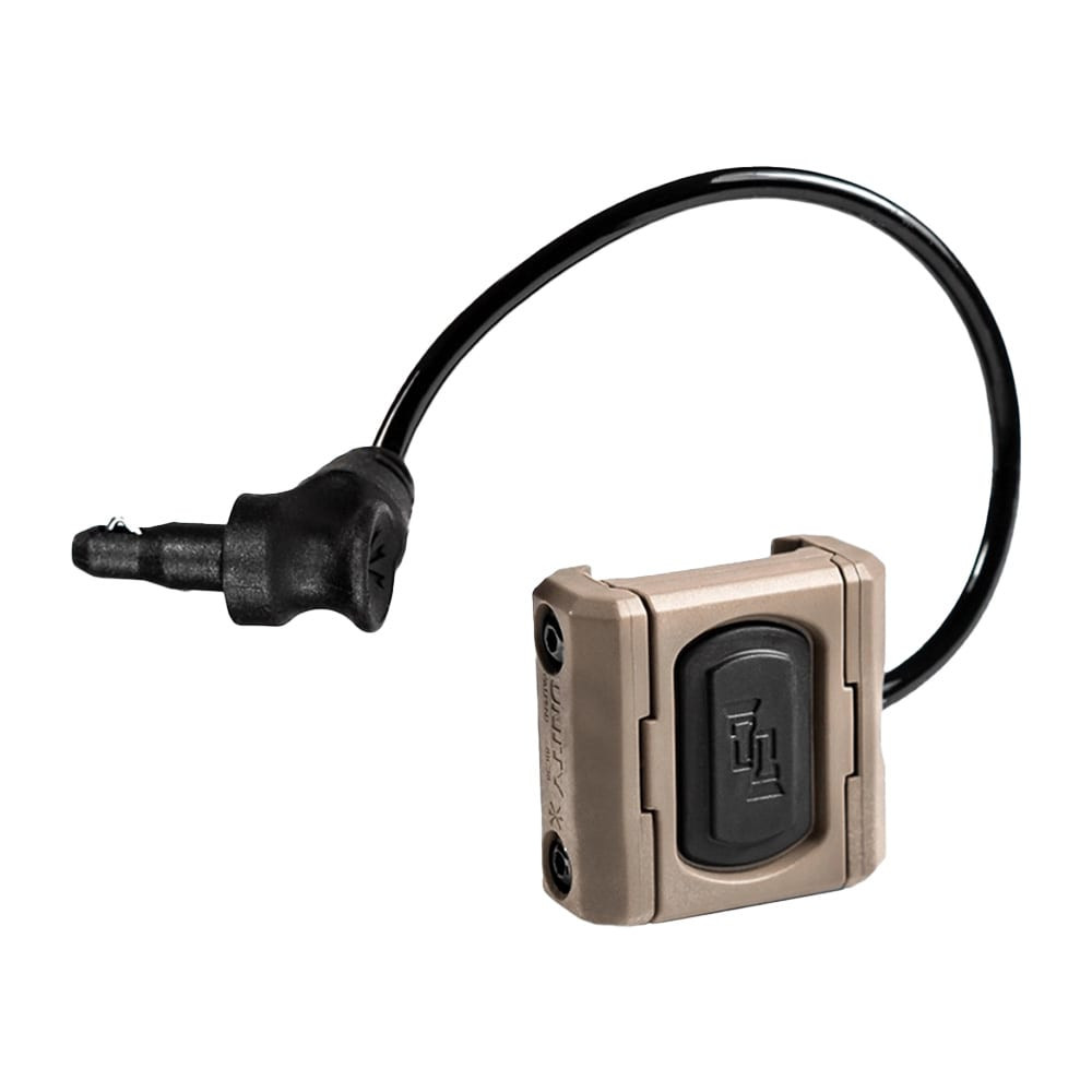 Unity Tactical ModButton Lite, SYNC, SureFire / Crane Laser, 4.5", FDE Remote Switch MBL2-FDE-SF/CL-4.5