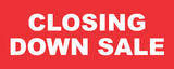 Closing Down Sale