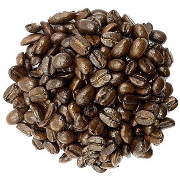 Image of Organic Vanilla Latte Blend Coffee beans.