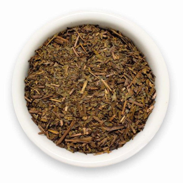 Image of Japanese Hojicha green tea.