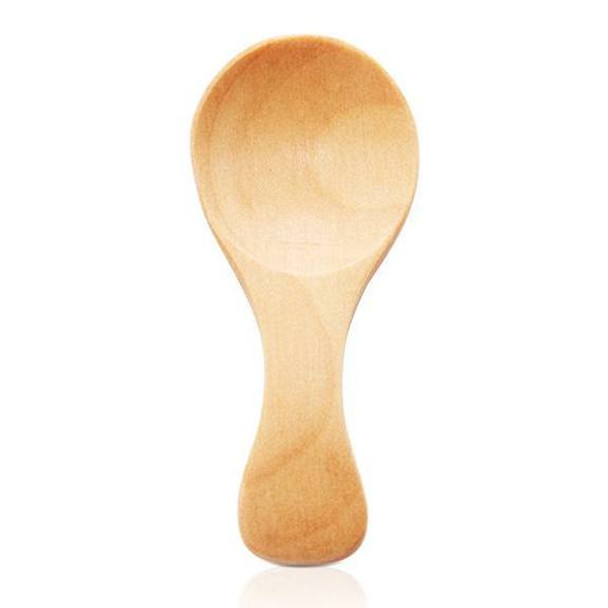 Light bamboo tea spoon.