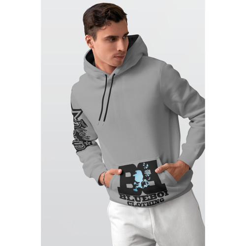 All-Over Print Men's Thicken Pullover Hoodie