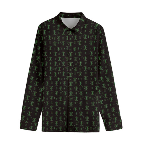 Cultivar Culture Men's Lapel Collar Shirt with Concealed Placket | Cotton Poplin