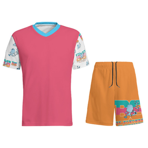 All-Over Print So San Anton Children's Sports T-Shirt Set