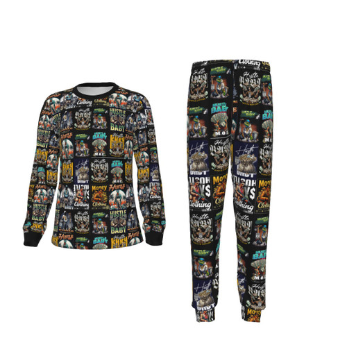 All-Over Print Kid's Pajamas Set