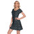 Cultivar Culture Women's Short Sleeve O-Neck Dress - Sexy Elegant Curve Fit Microfiber Long Dress
