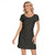 Cultivar Culture Women's Short Sleeve O-Neck Microfiber Dress - Sexy & Elegant Curve-Fitting Design
