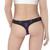 Cultivar Culture purple logo Women's Thong - 210GSM High-Stretch Breathable Panties with Four-Needle Stitching
