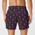 Cultivar Culture pink logos Men's Short Boxer Briefs - 115GSM Cotton Poplin, Comfort Fit with Elastic Waistband
