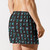 Cultivar Culture SEC teal logo Men's Short Boxer Briefs - 115GSM Cotton Poplin, Breathable Comfort Underwear with Elastic Waistband