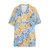 All-Over Print Men's Hawaiian Shirt With Button Closure