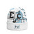 SEC 3 All-Over Print Knitted Hat With Pom-Pom