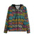 All-Over Print hustle baby 5 Unisex Pullover Hoodie With Zipper Closure | 310GSM Cotton