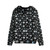 Blue Boi Unisex small logos Zipper Pullover Hoodie 310GSM 100% Cotton