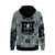 All-Over Print Men’s Fleece Half-Zip Hoodie With Arm Pockets