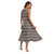 All-Over Print Women's Sleeveless Dress cultivar culture butterfly and flower pattern