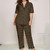 All-over print cultivar culture camel pattern Women'S Trousers Pajamas Set