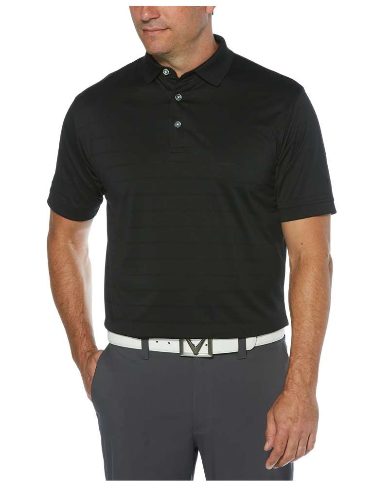 C2 Men's Corvette Stretch Half Zip Pullover & Callaway Opti-Vent Golf Polo Shirt Bundle - Red main image 0